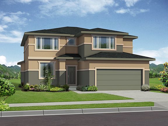 Prairie Exterior Photo representing home to be built and may demonstrate optional features