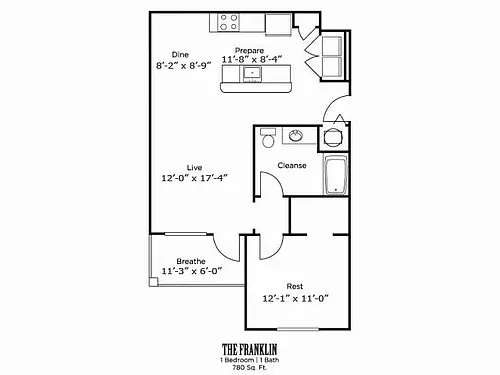 Floor plan The Franklin