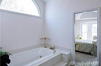 Master Bath with whirlpool tub.