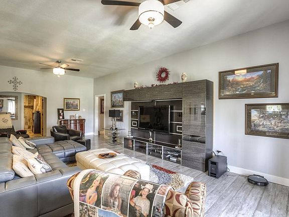 Living area view from side entrance