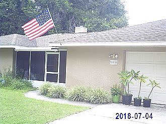 Front, looking Southwest.