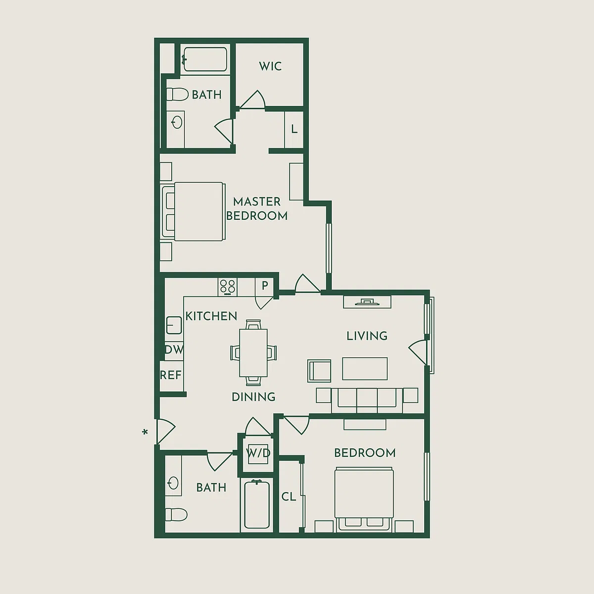 Floor plan B3