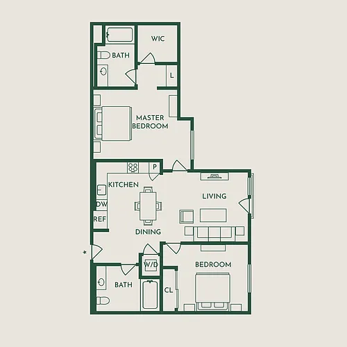 Floor plan B3