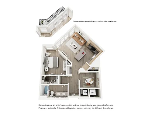 Floor plan 1C