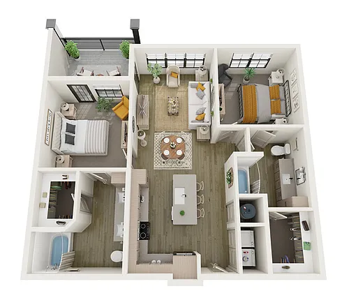 Floor plan The Clover