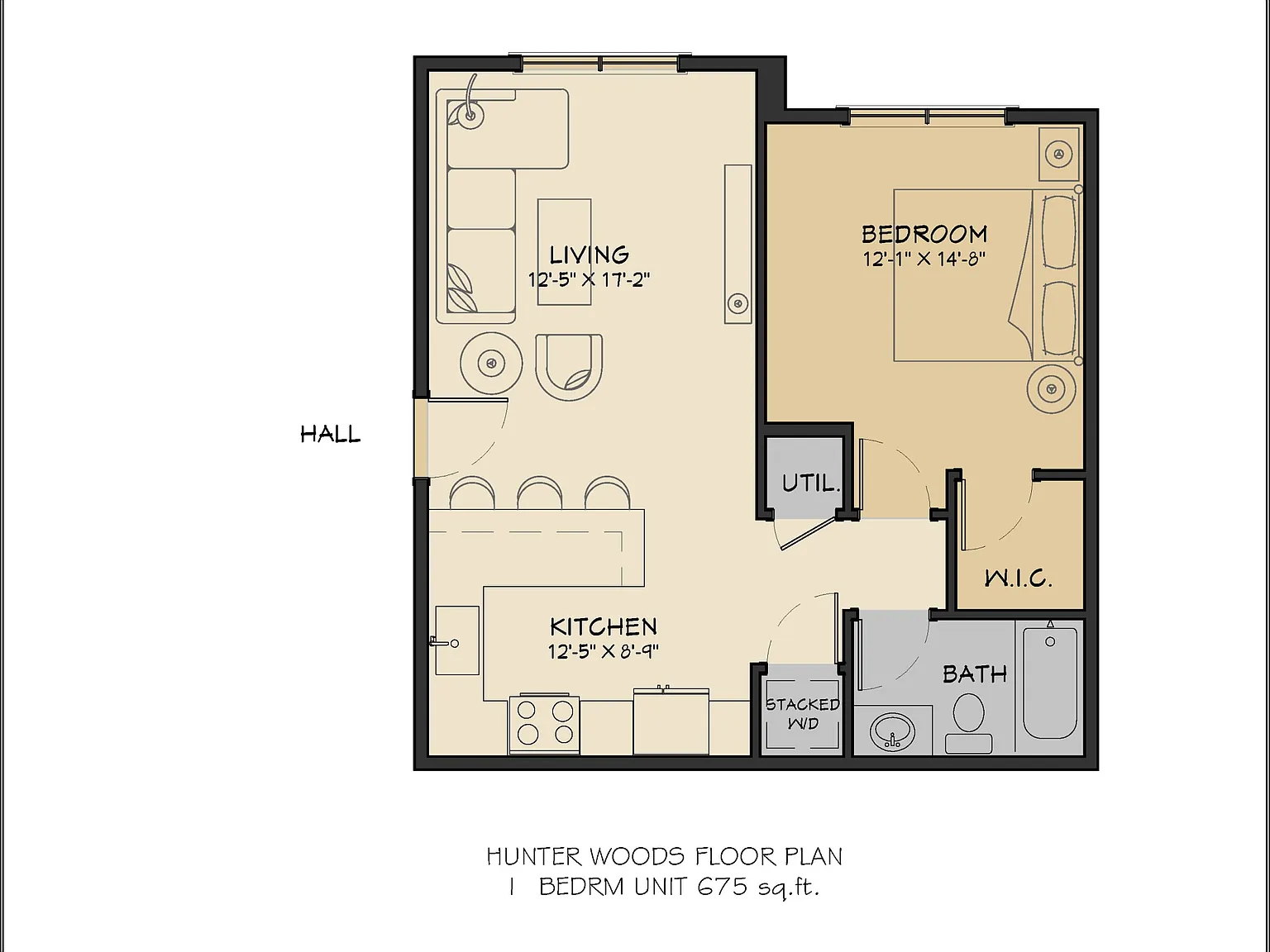 1 bed, $2,300 — Photo 4