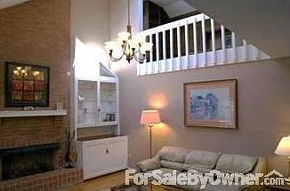 Large family room and loft.