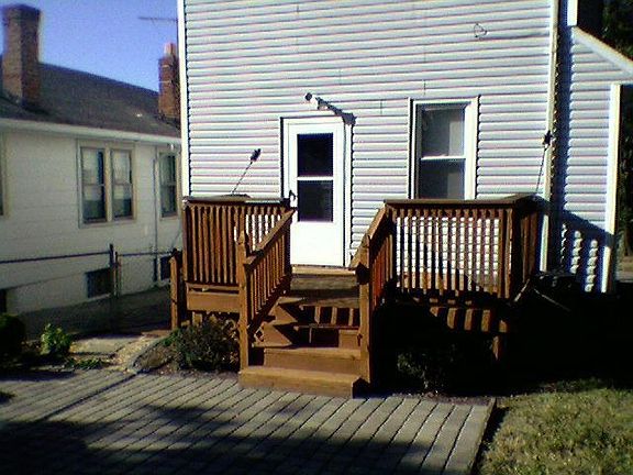 Before Patio Redesign - 2007