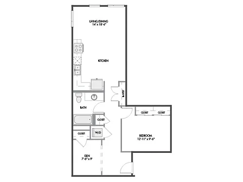 Floor plan A4D