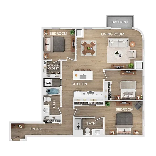 Floor plan D1