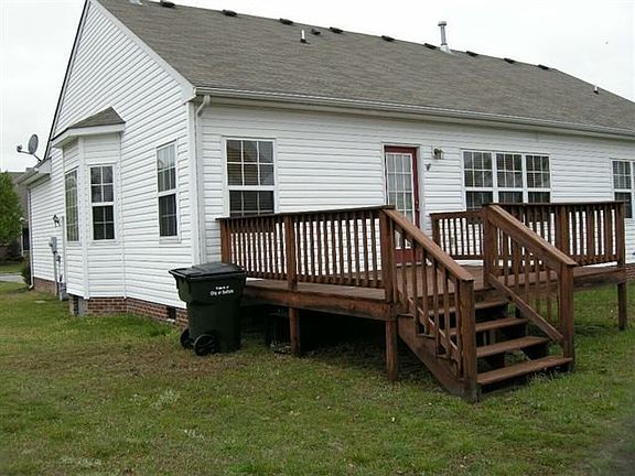 Deck and Bay window