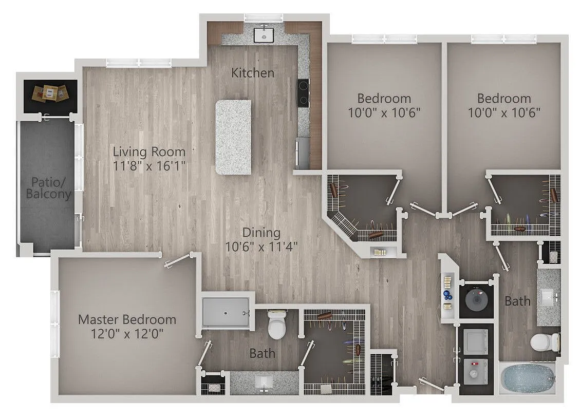 Floor plan Asher