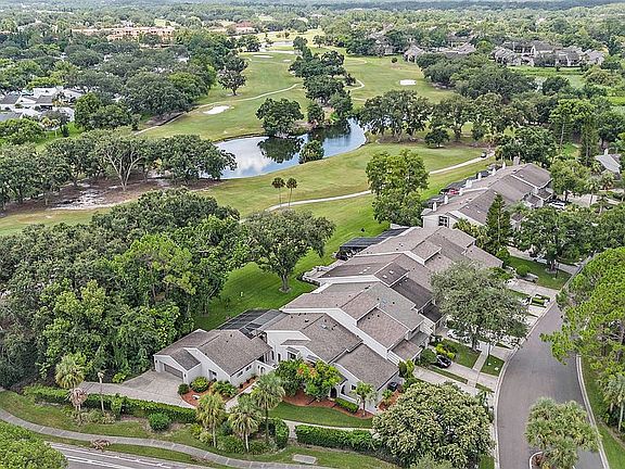 Aerial Golf Course View