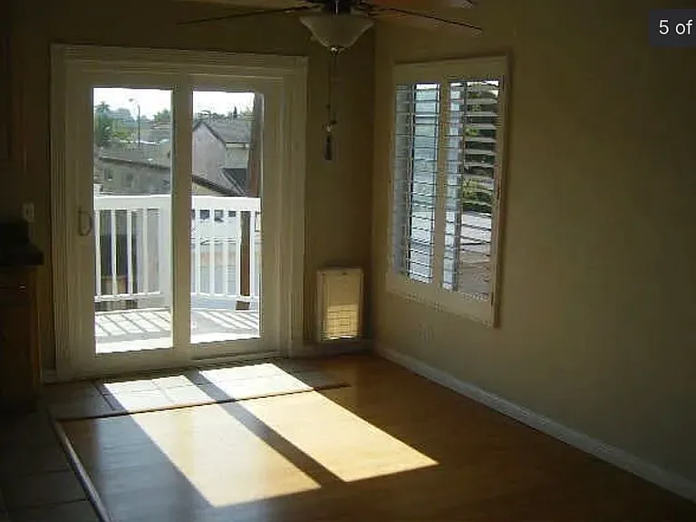 Balcony #1 off of kitchen