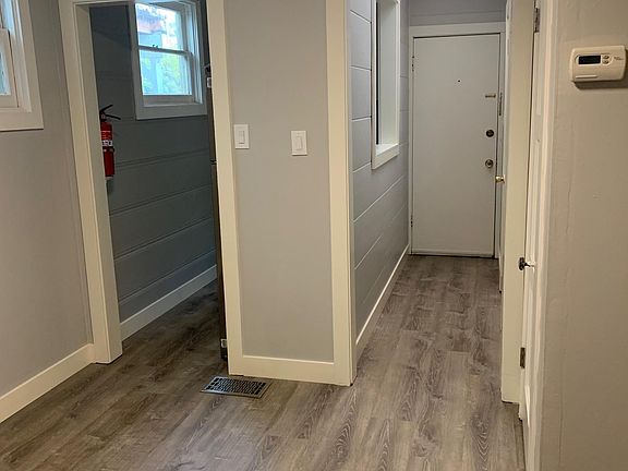 entrance to the kitchen and hallway exit view.