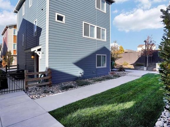 Side of Home with shared yard space