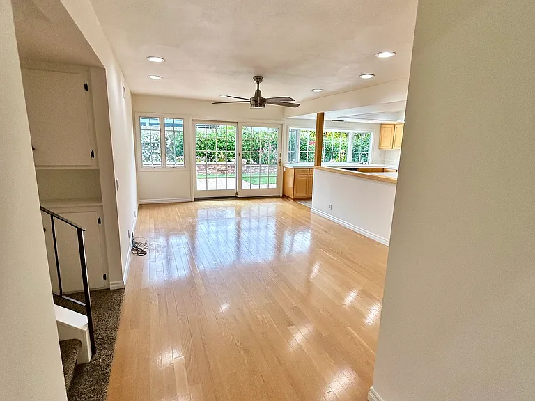 Hall/Family Room. Stairs to 2nd Floor to the Left.