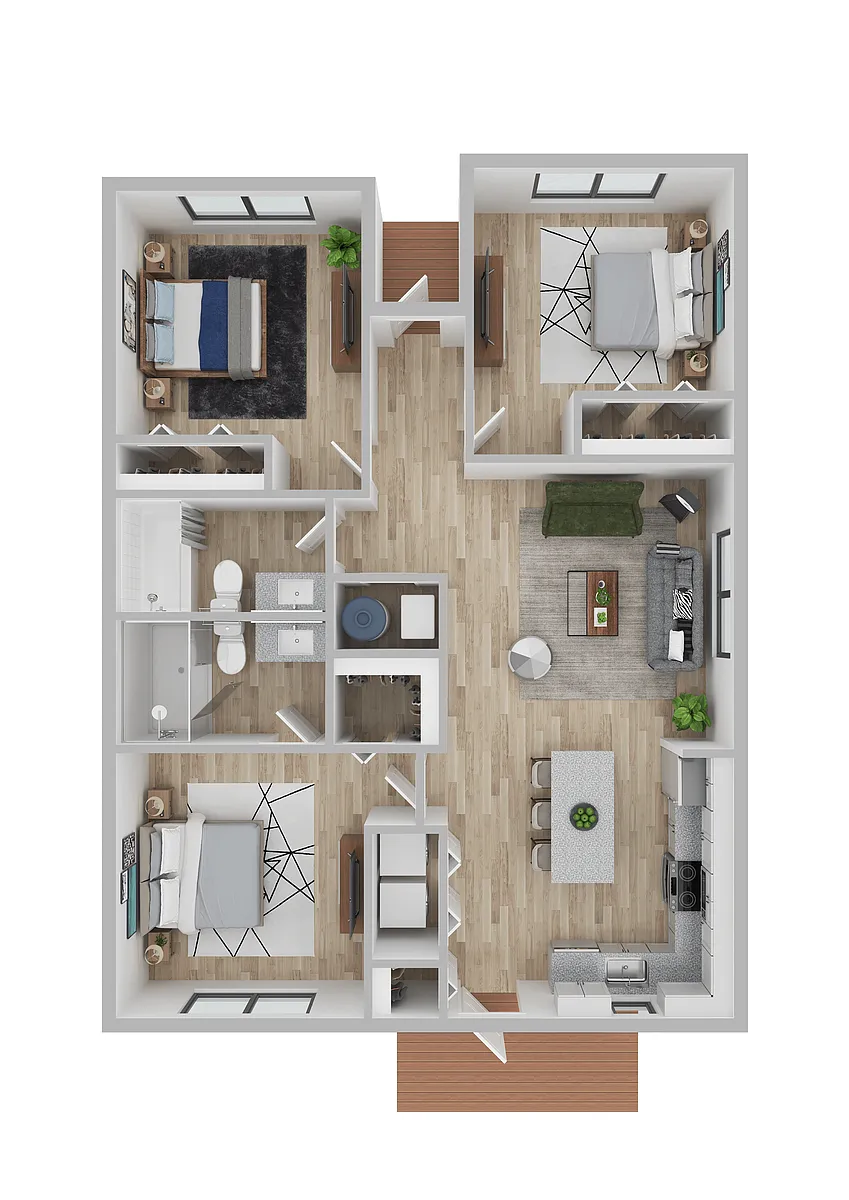Floor plan C1