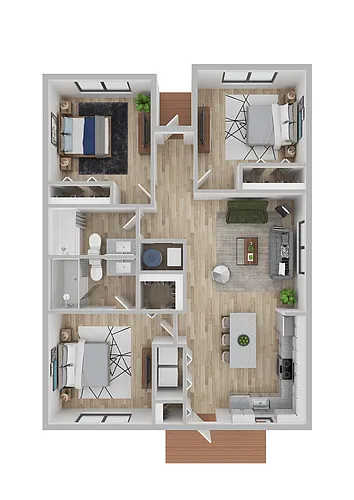 Floor plan C1