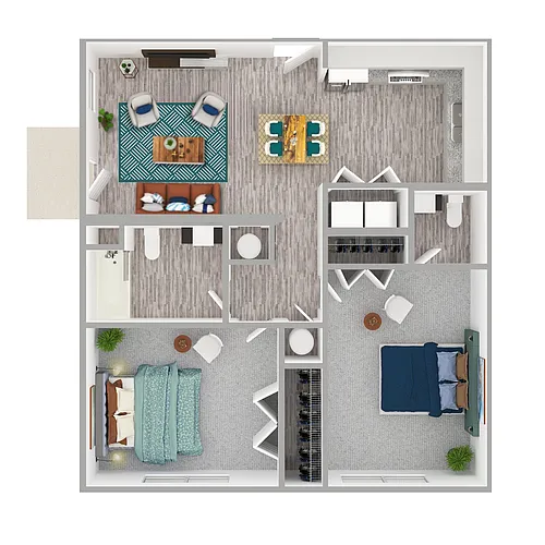 Floor plan Catawba