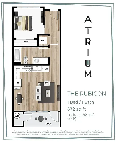 Floor plan The Rubicon