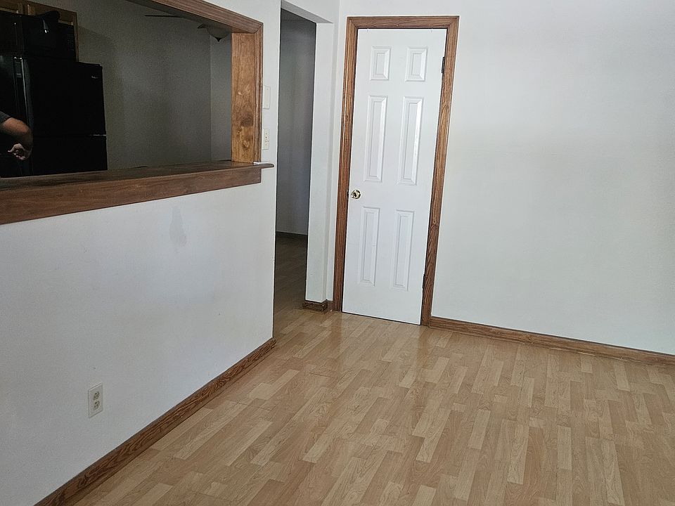 Living room with pass thru to kitchen