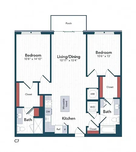 Floor plan C7