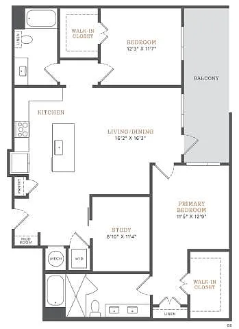 Floor plan B6