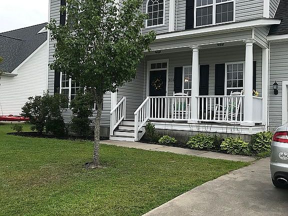 Front view from driveway