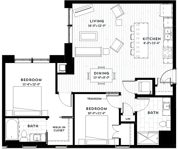 Floor plan 2E