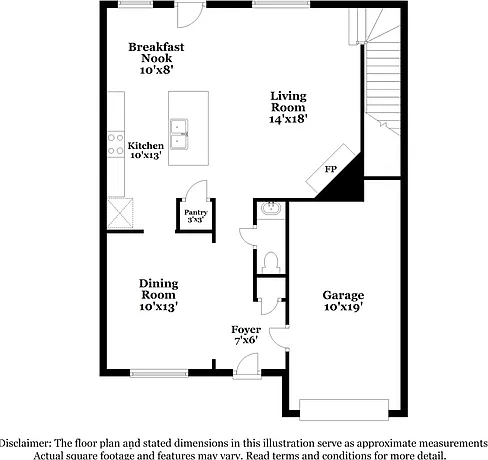 3 bed, 2.0 bath, 1667 sqft, $1,845 — Photo 3