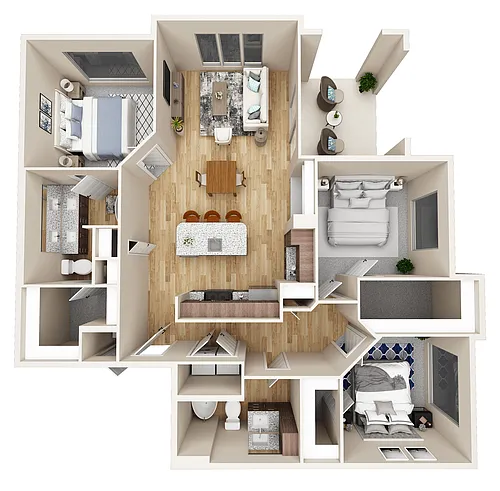 Floor plan C1