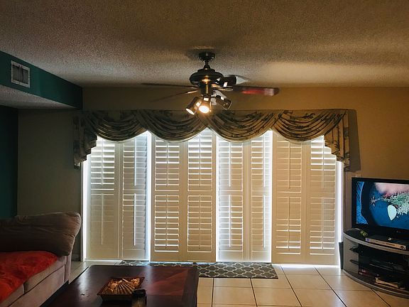 Large open space living room