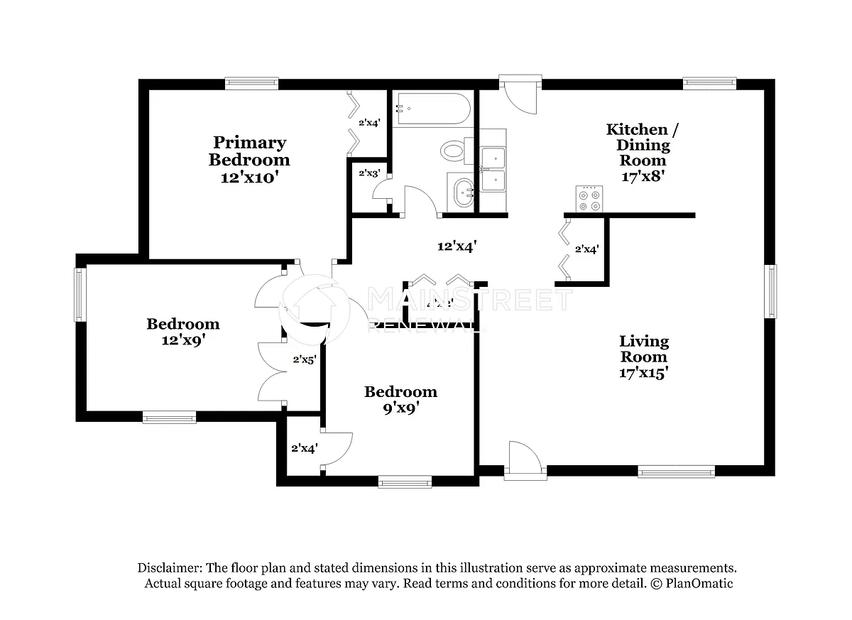 Floor Plan - 1619 Hopewell Rd