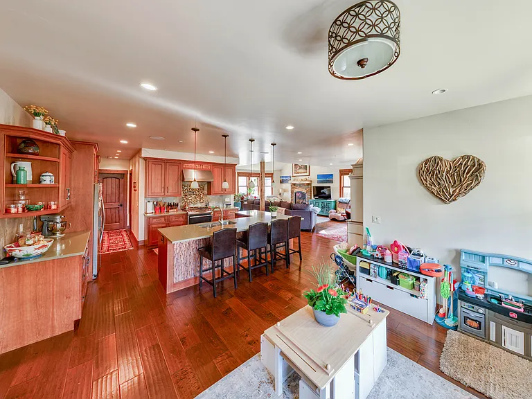Full view of main living space