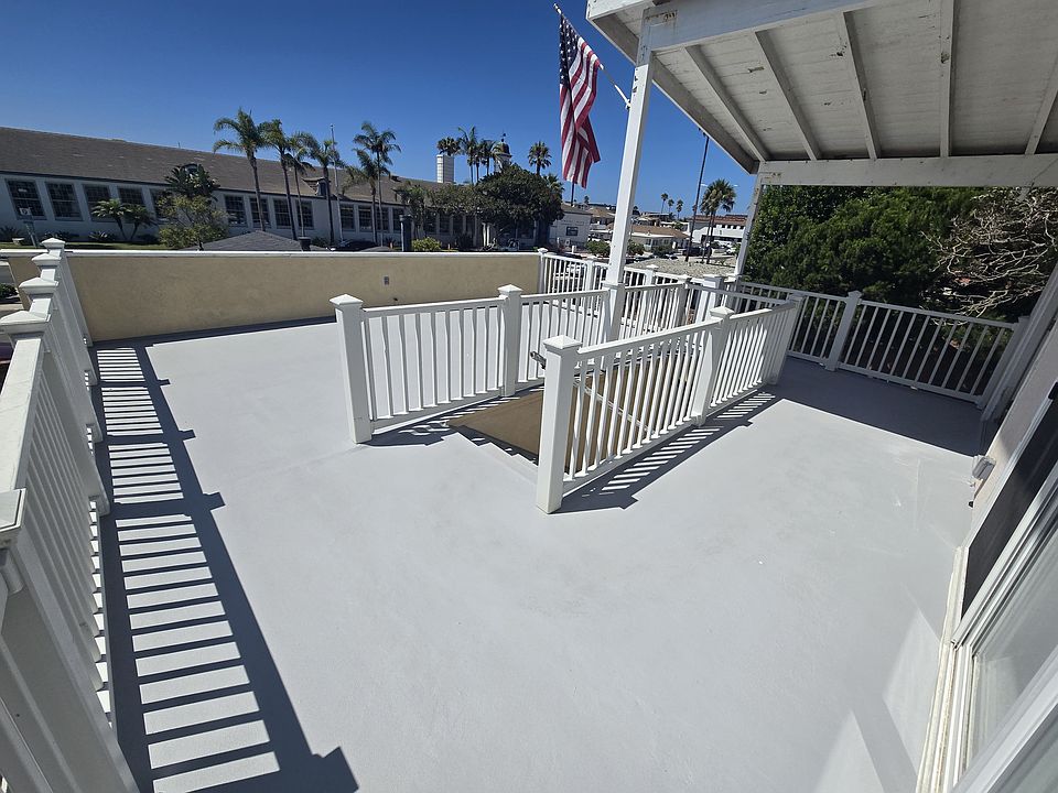 View of private deck