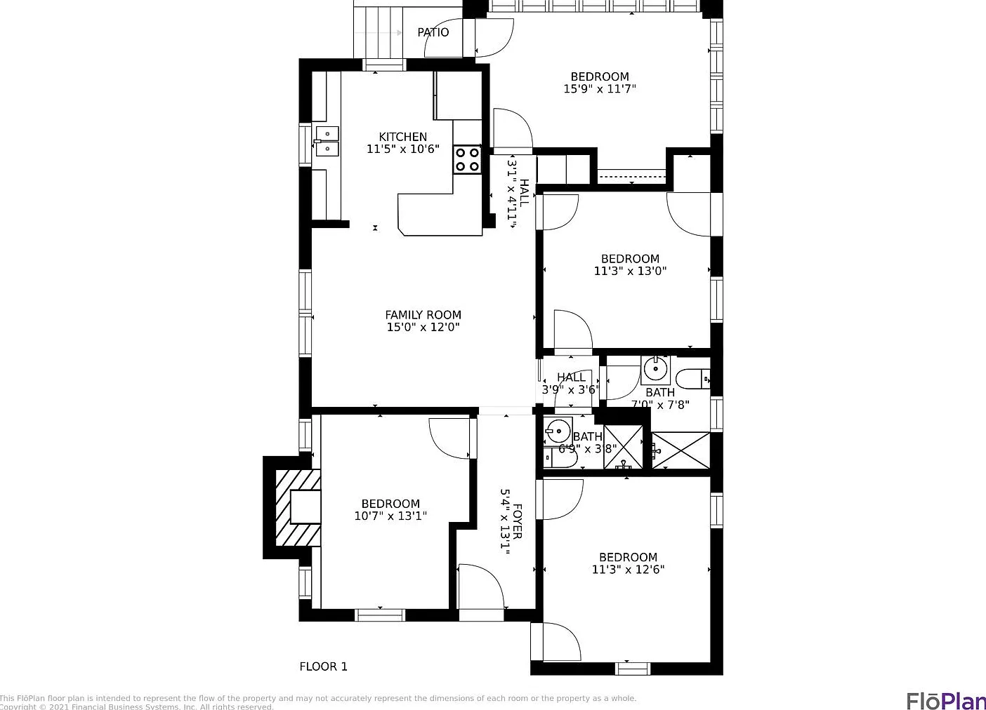 Euclid Ave - A 4 bedroom 2 bathroom Historic house with AC — Photo 2
