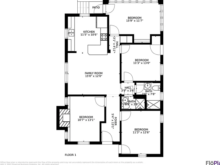 Euclid Ave - A 4 bedroom 2 bathroom Historic house with AC — Photo 2
