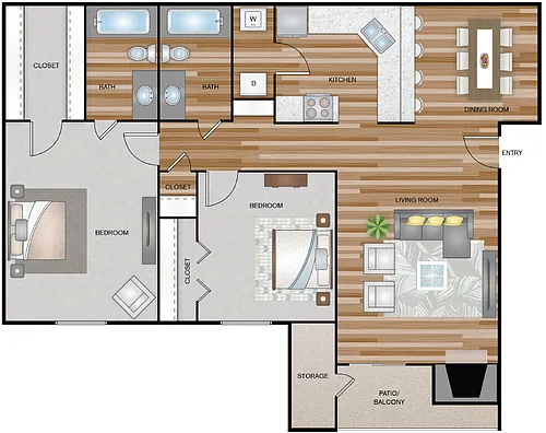 Floor plan B2