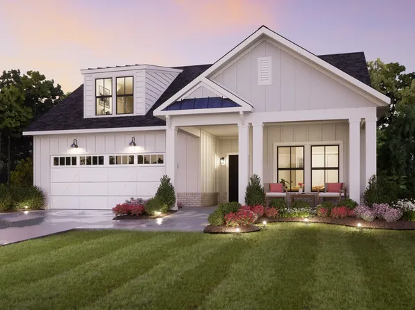 Portico Plan, The Courtyards at Redbud Lane