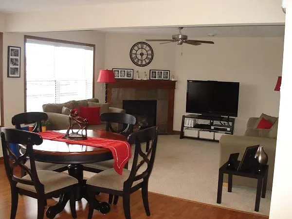 Dining room and living room - 15723 60th Ave N