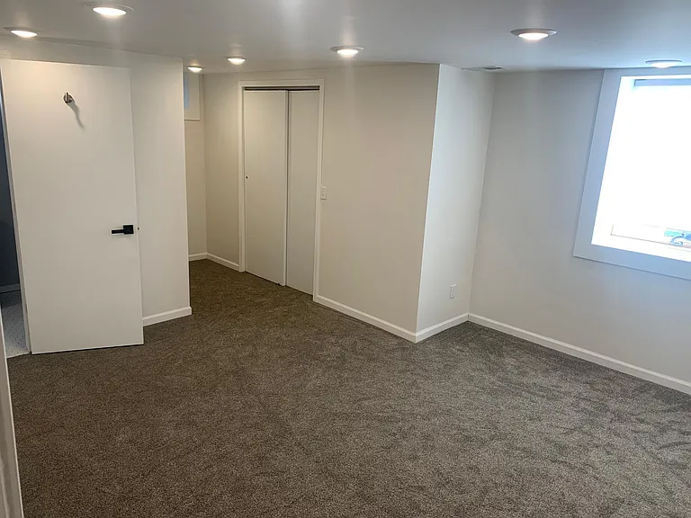 Basement bedroom