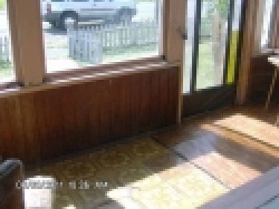 Sunroom front of house