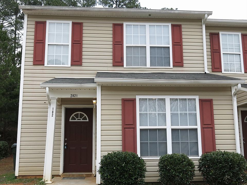 Front of townhouse