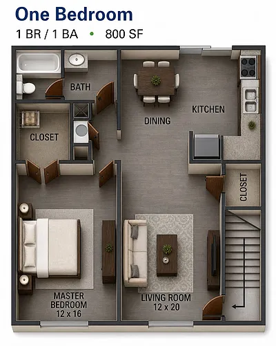 Floor plan 1 X1