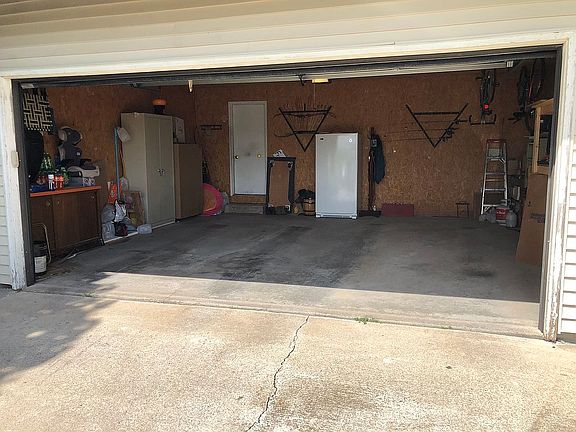 attached double garage