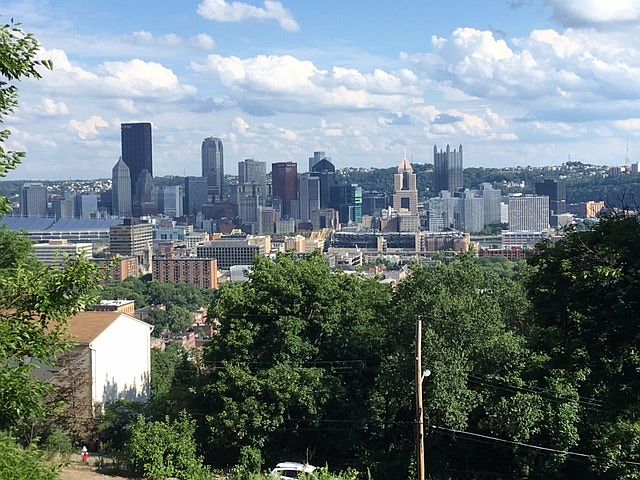 View from the deck--while you're having breakfast!