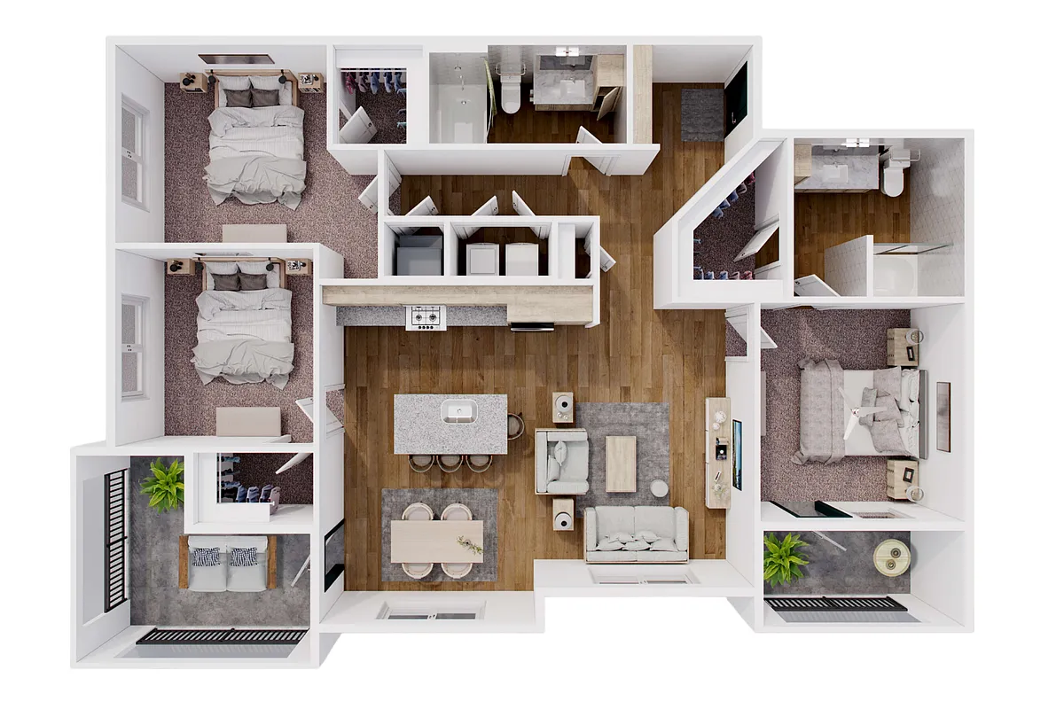 Floor plan C1
