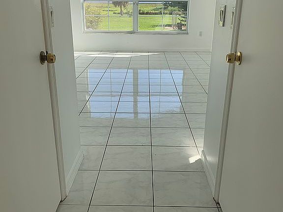 View from master bathroom