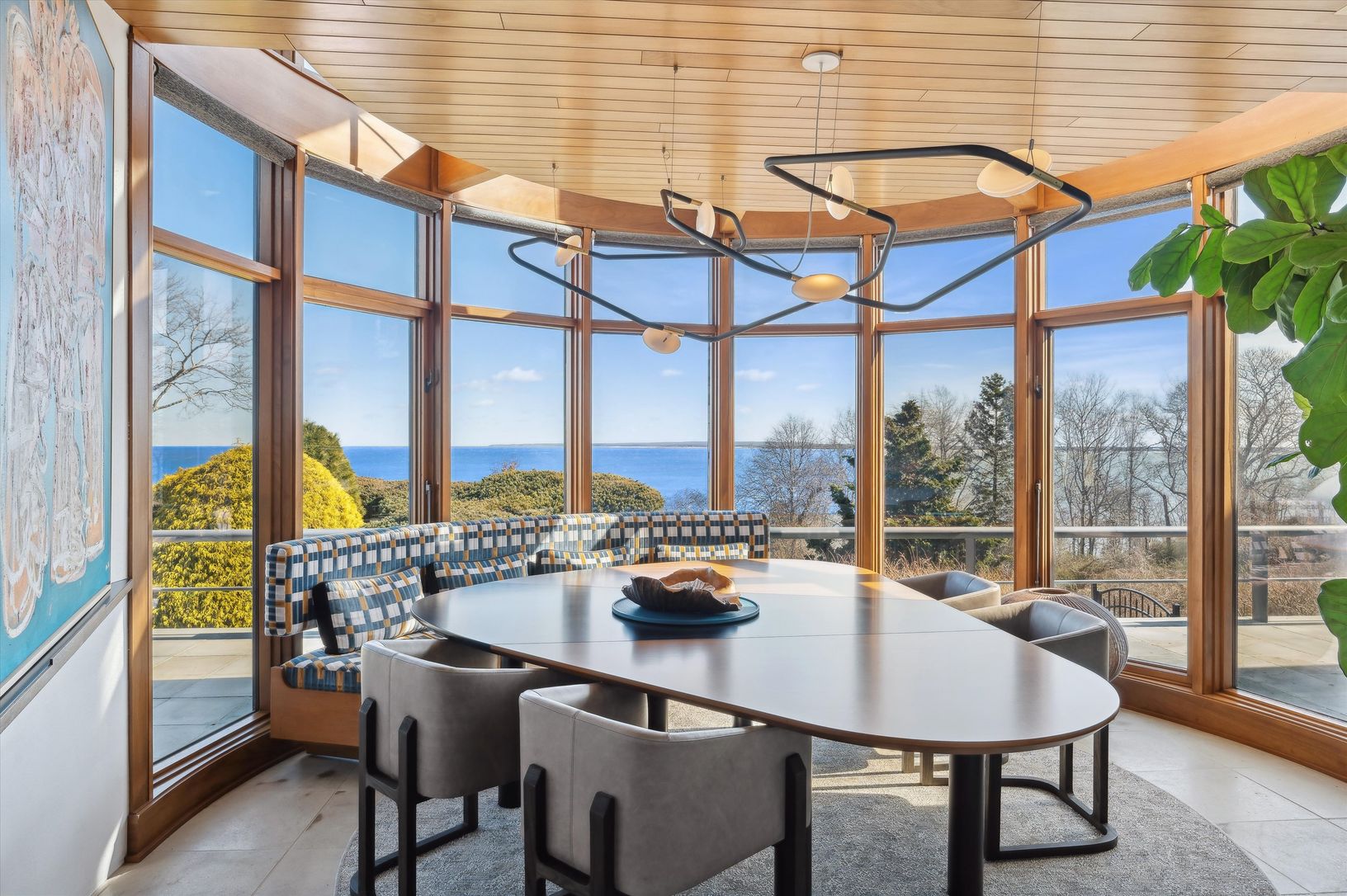  Dining Room with Custom Table